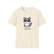 Cool Cat T-Shirt — Cute Cat Wearing Sunglasses Graphic Tee