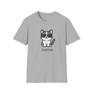 Cool Cat T-Shirt — Cute Cat Wearing Sunglasses Graphic Tee