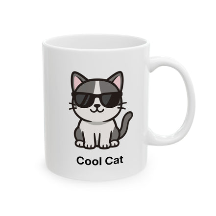 Bunny Coffee Mug — Cute Cartoon Rabbit Ceramic Mug (11oz & 15oz)