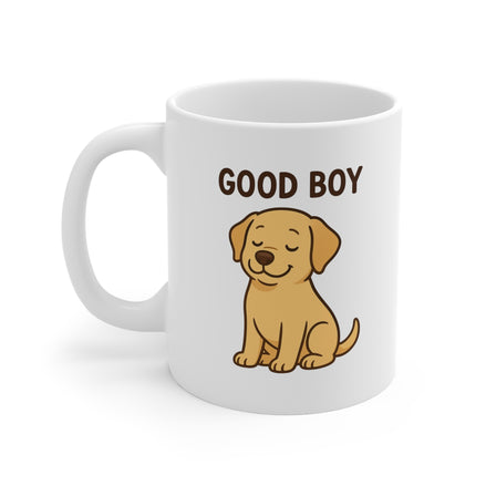 Good Boy Puppy Mug – Cute Dog Coffee Cup (11oz)