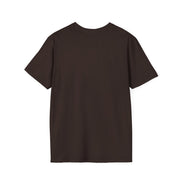 Brown t-shirt on a white background